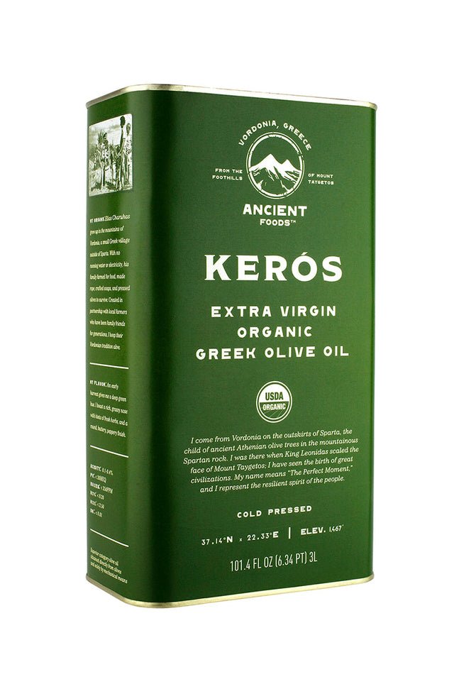 KERÓS Bio-Olivenöl extra vergine aus Griechenland – 3-Liter-Dose KERÓS Bio-Olivenöl extra vergine aus Griechenland – 3-Liter-Dose